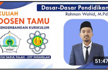 Dasar Dasar Pendidikan